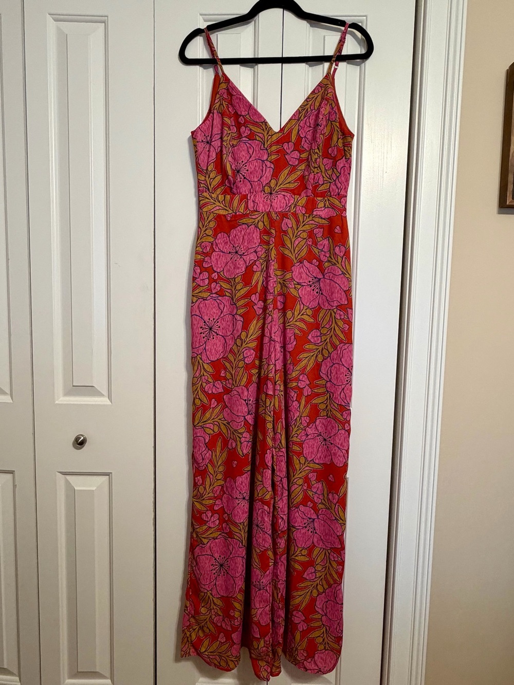 Vici Floral V-Neck Jumpsuit
